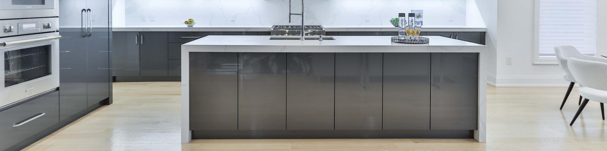 Waterproof hardwood flooring